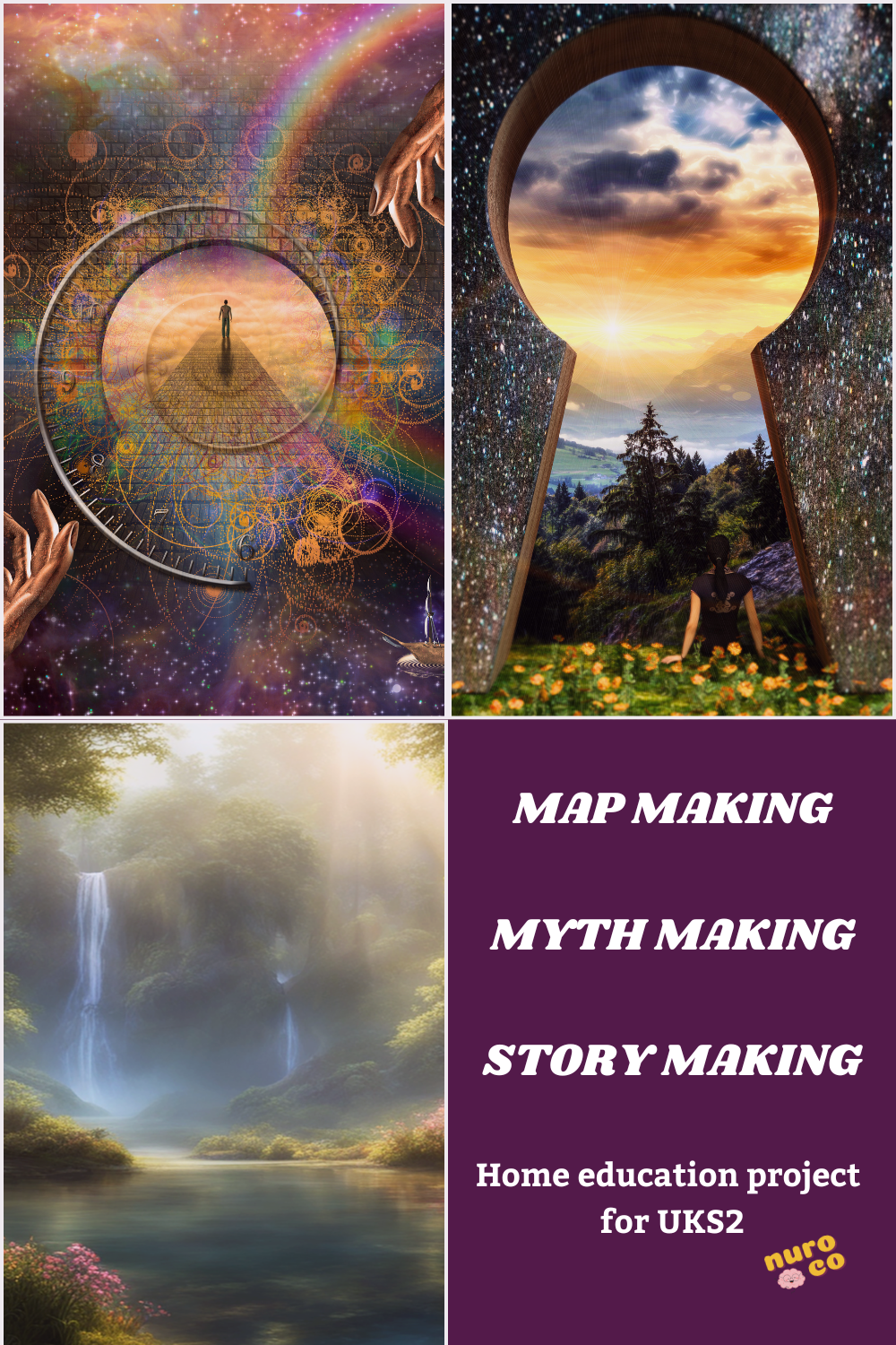 map making myth making story making home education project for uks2