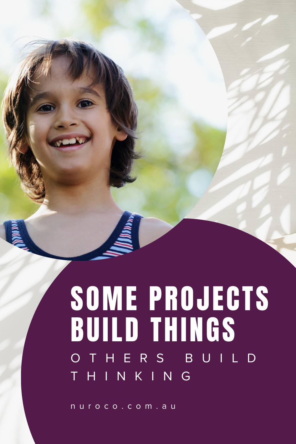 a happy kid outdoors