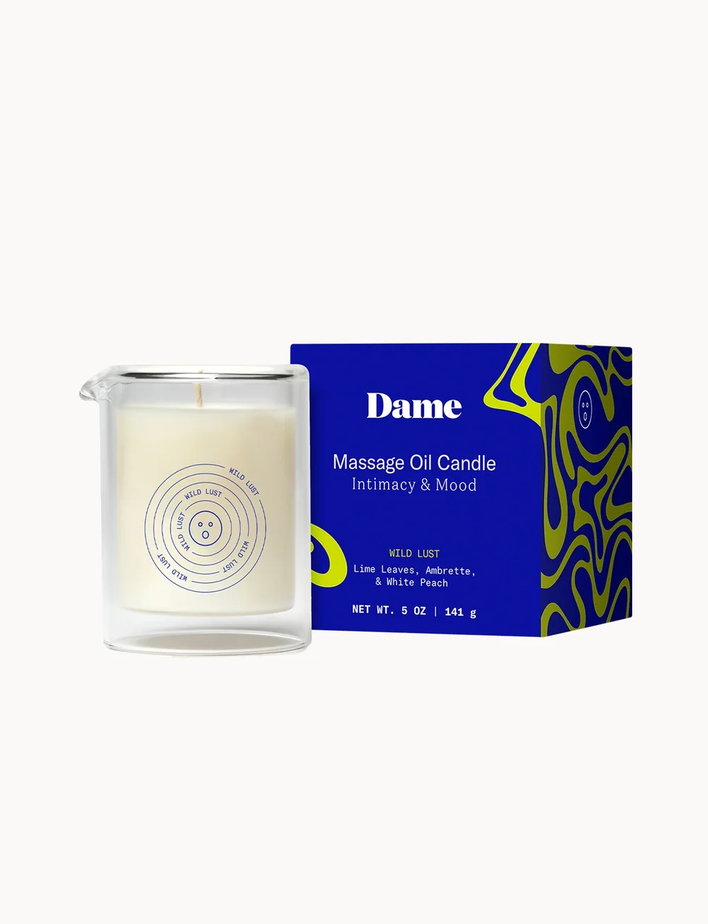 Dame Massage Oil Candle- Wild Lust