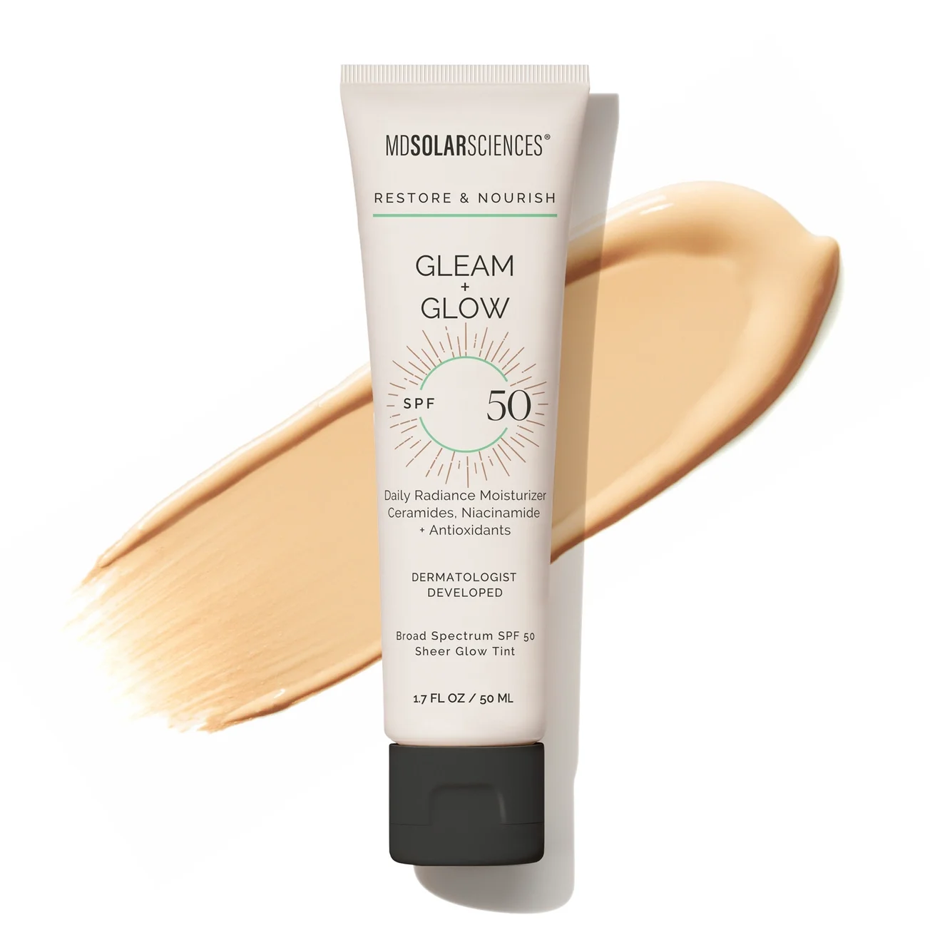 MD SolarSciences Gleam + Glow SPF 50 1.7oz