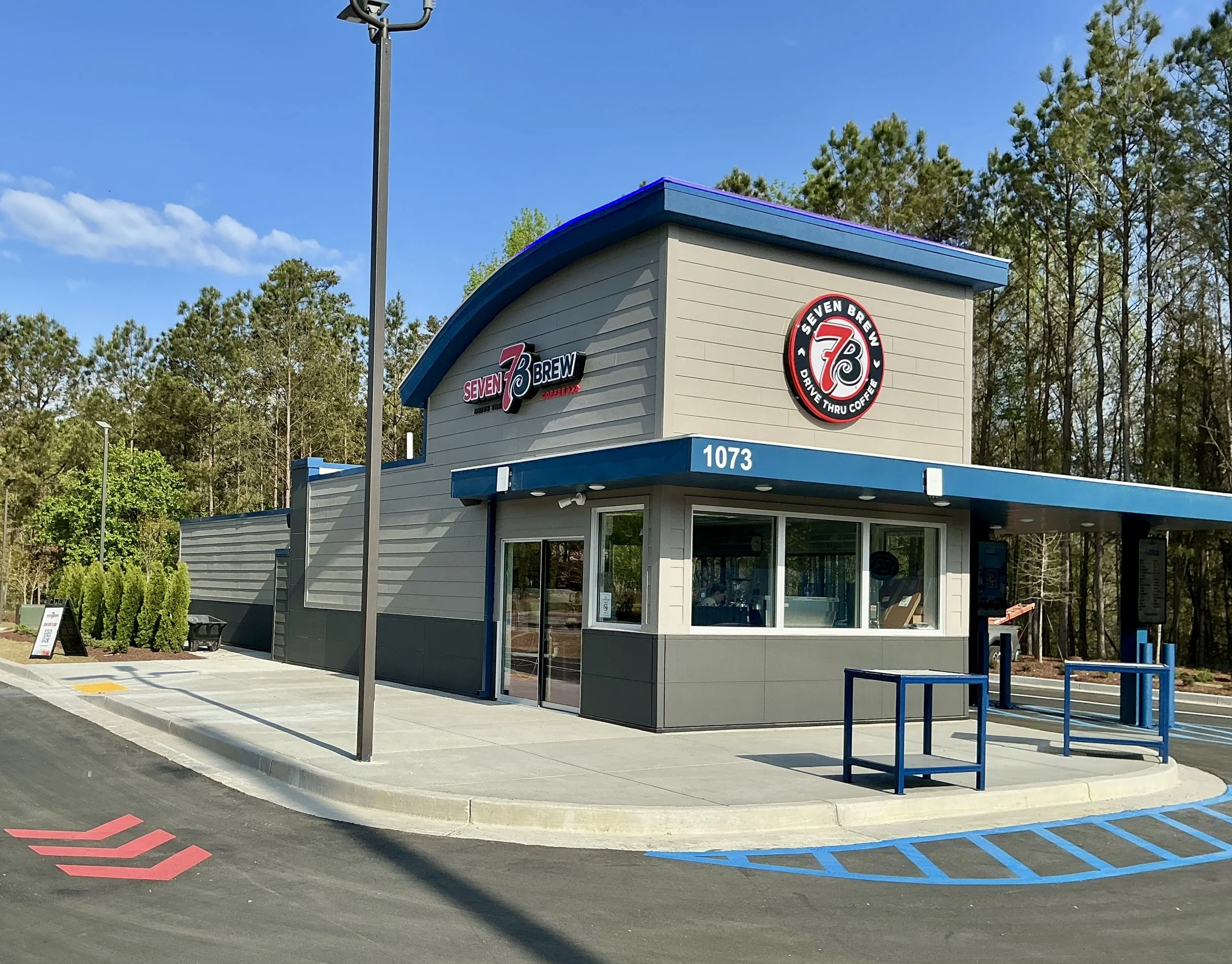 DMR GENERAL CONTRACTORS COMPLETES 7 BREW COFFEE IN LAWRENCEVILLE, GA