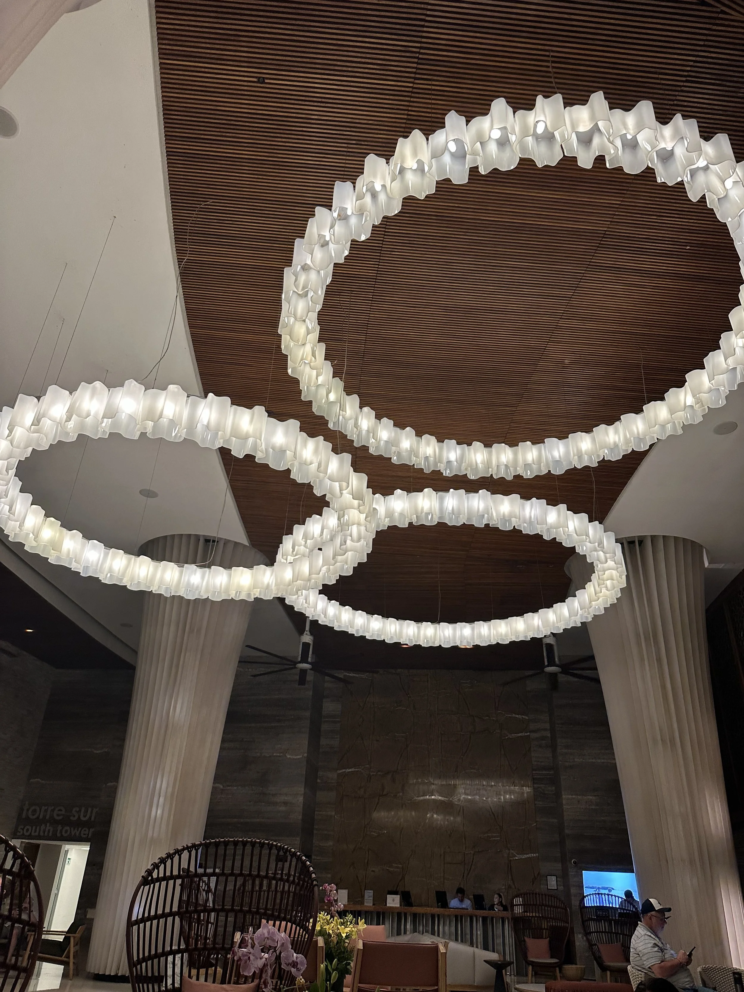 chandeliers 1. Hilton Puerto Vallarta Resort – All Inclusive.jpg