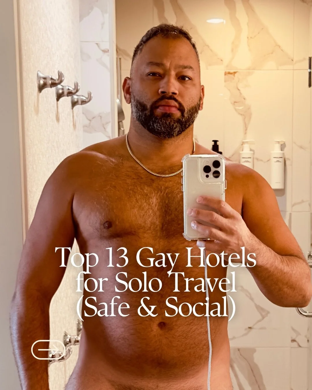 Solo travel as a gay man hits different &mdash; and your hotel choice matters.

I rounded up the top gay hotels for solo travel that are safe, social, and don&rsquo;t make showing up alone feel awkward.
Save this for your next trip and thank me later