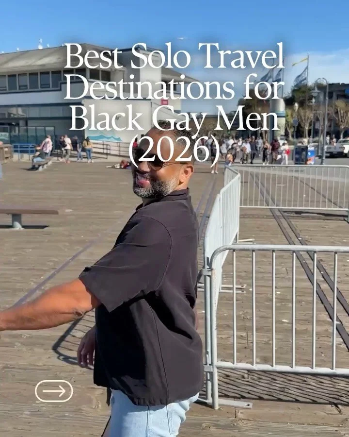 Solo travel as a Black gay man isn&rsquo;t one-size-fits-all &mdash; the destination matters. ❤️🌍 

Follow @nickguillory and @blackgayboyabroad for more!

I built a full 2026 guide to the best solo travel spots that are actually LGBTQ-friendly (not 