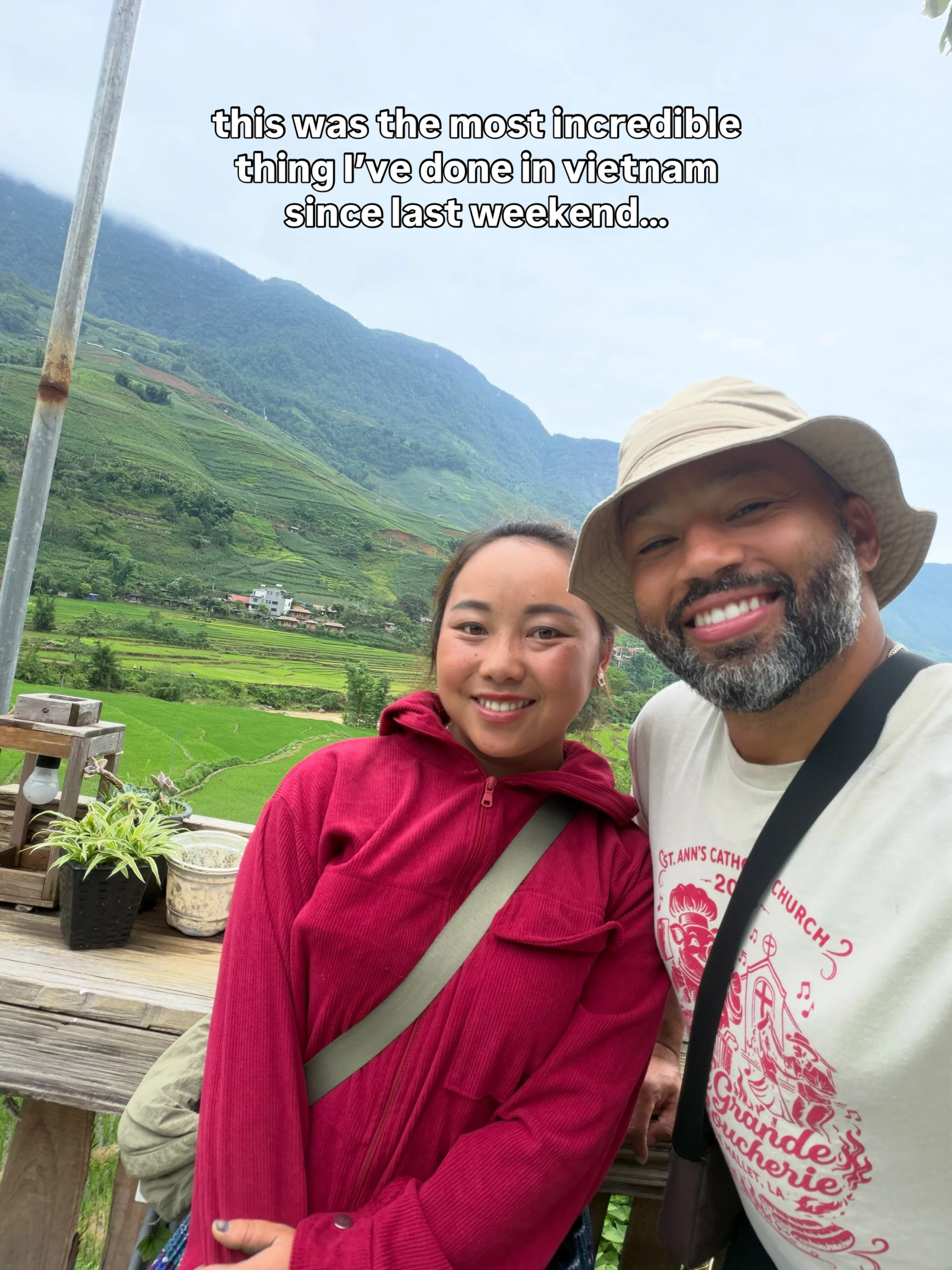 Hats off to you Chinh! More to come from Sa Pa and this tour&hellip; it blew me away! That&rsquo;s her dad cooking lunch btw ❤️😭best meal I&rsquo;ve had in vietnam!! Follow @nickguillory and @blackgayboyabroad for more from vietnam!! and you can boo