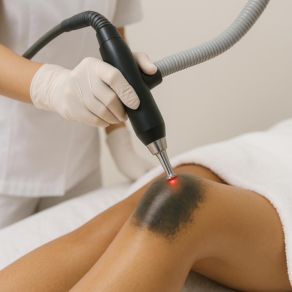 Black Carbon Laser Whitening