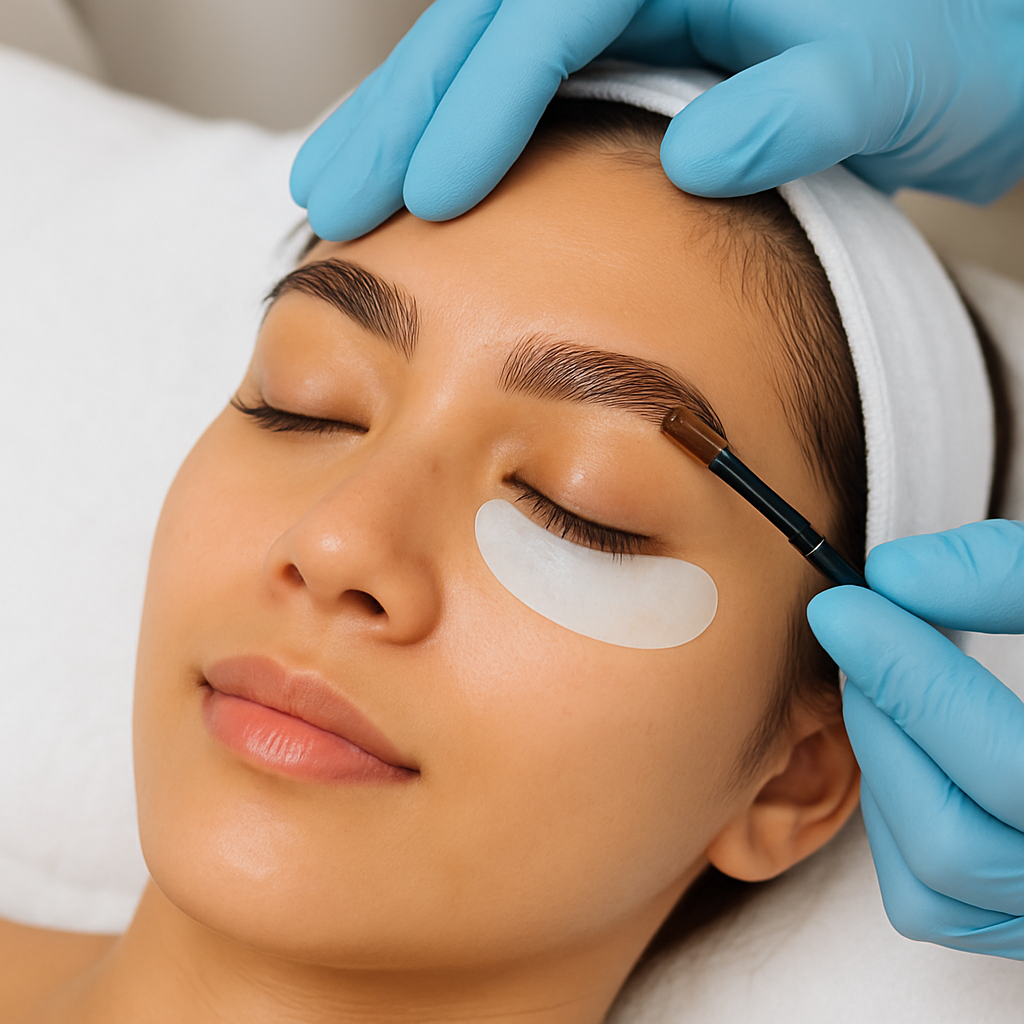 Brow Lamination + Tint