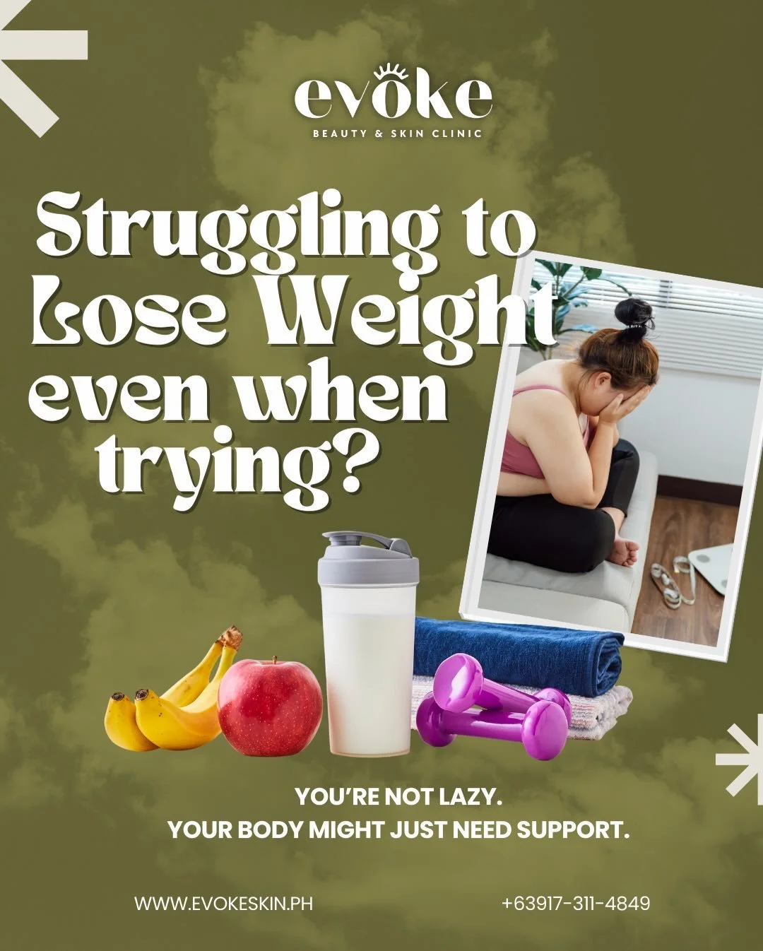 If you&rsquo;ve been feeling stuck despite trying,
it might not be a willpower issue.

Sometimes, your body just needs the right kind of support; guided, gentle, and safe.

If this resonates, we&rsquo;re here to talk 🤍
DM us to book a consultation.