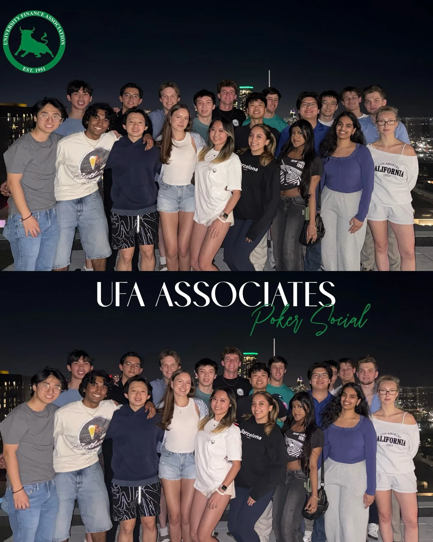 Last night, our Investment and Consulting Associates spent the evening together for some social time and a few competitive rounds of poker. Always a great time with this group 🔥

#ufa #utaustin #mccombs #poker
