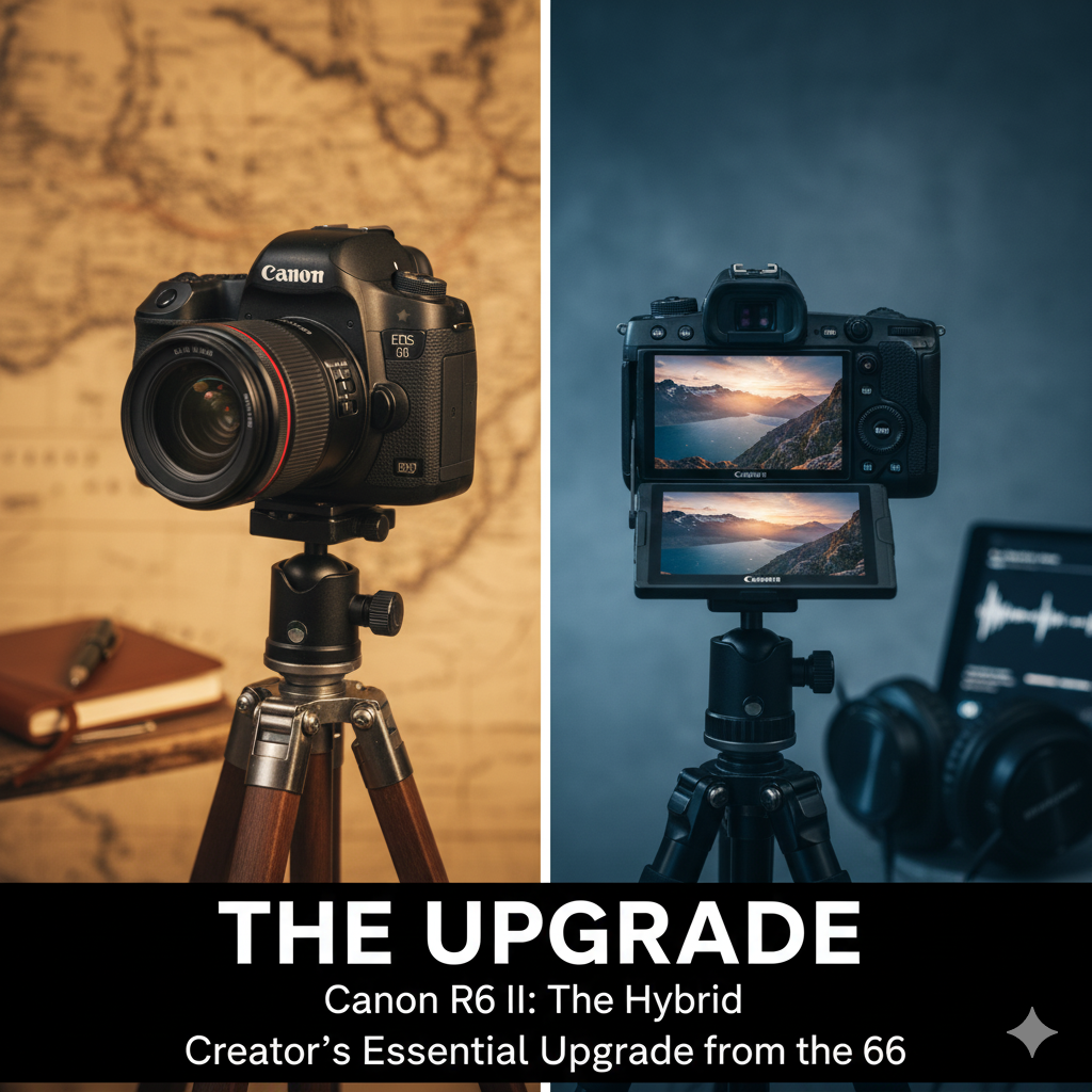 Canon R6 II: The Hybrid Creator’s Essential Upgrade from the 6D