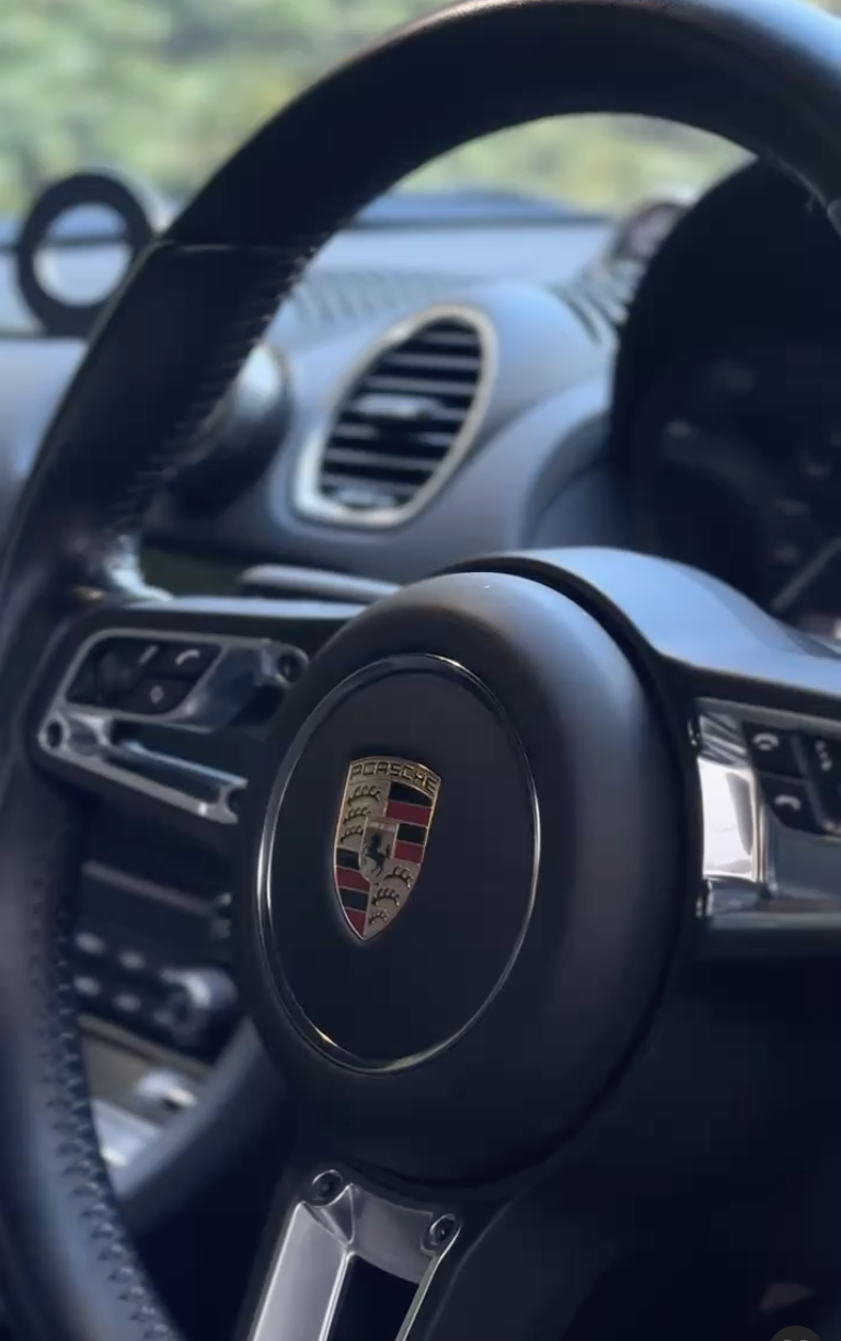 Porsche 718 Spyder Interior Cleaning.JPG