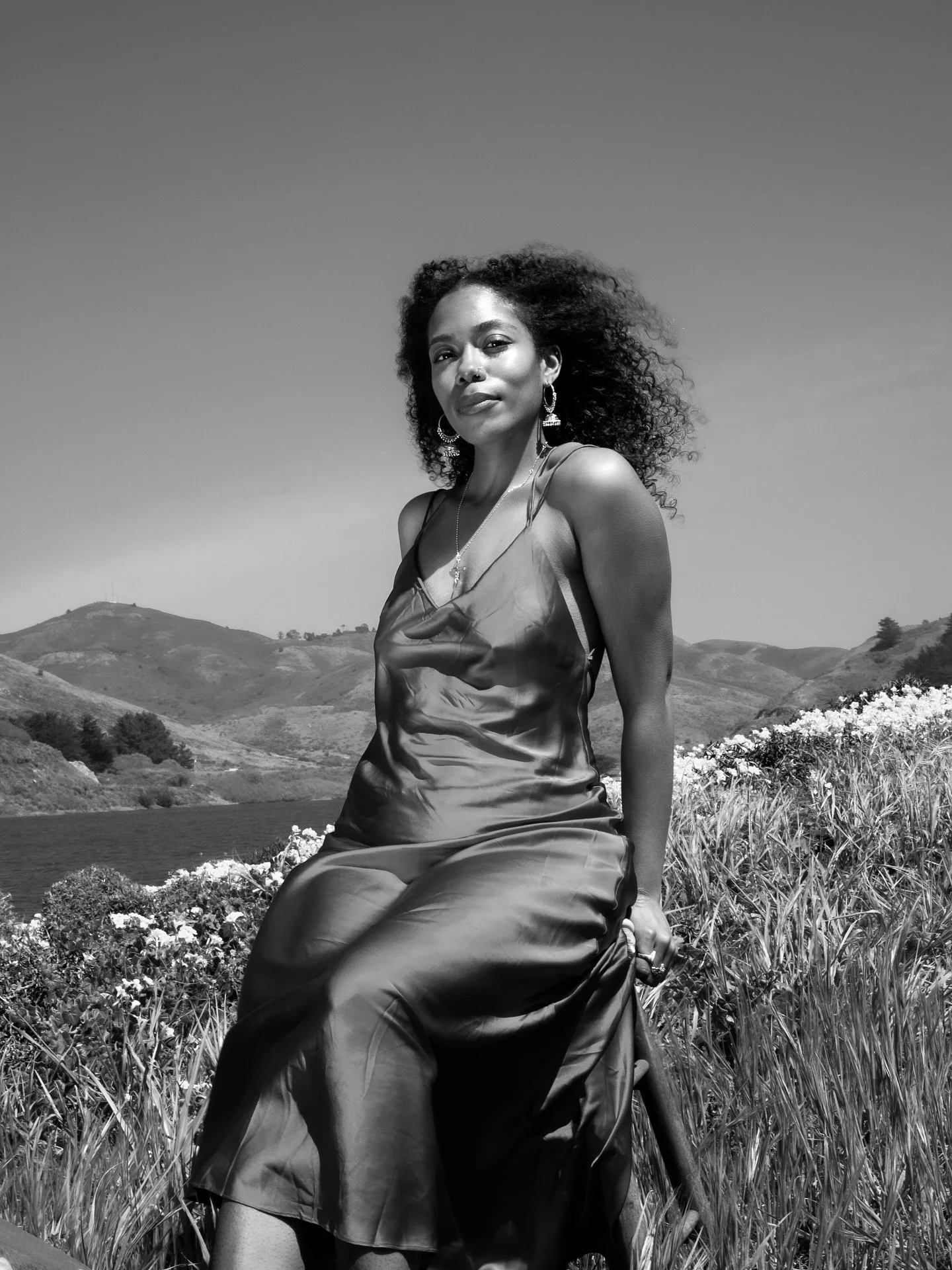 Danajha Shawna Davis is an Artist, Healer, Lover, and Walking Portal. 🪞

Birthed from the sweet waters of Brooklyn, New York. She is the daughter of three generations of single mothers. Women, the Womb, and the Divine Feminine are central themes to 