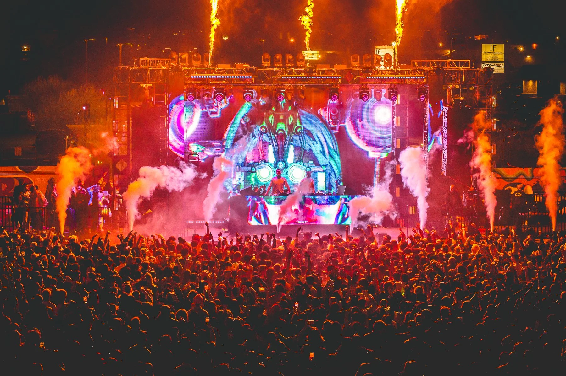 Chainsmokers at Afterparty NFT Art and Music Festival