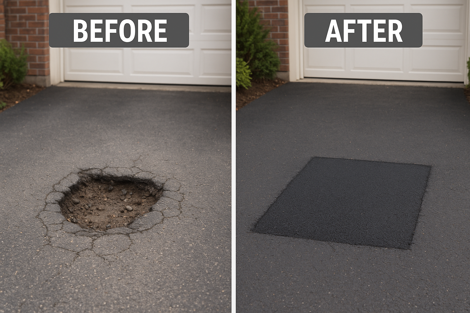 Infrared Patching & Pothole Repair  Seamless Repairs. Superior Results. Using state-of-the-art infrared technology, we heat existing asphalt to blend new and old material into a smooth, lasting patch-no cold seams, no ugly cuts.