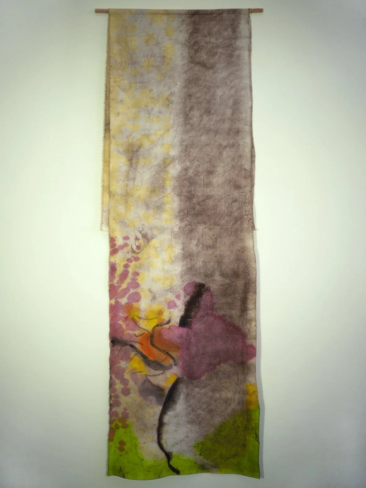 "Fliesen und fließen", 170x55 cm, 2023