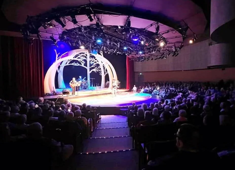 Solitary Man Neil Diamond Tribute performs live at the Center for Visual and Performing Arts in Munster, Indiana, delivering a high-energy theater concert experience for audiences.