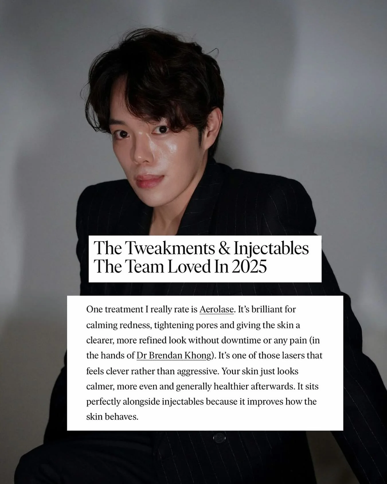 Honoured to be featured and included ✨
Grateful to be part of such a considered piece on Sheer Luxe. Aerolase is one of my go-to treatments, and it&rsquo;s always exciting to see it highlighted.
Thank you @alexsteinherr 🤍

#glassskin #explore #fyp #