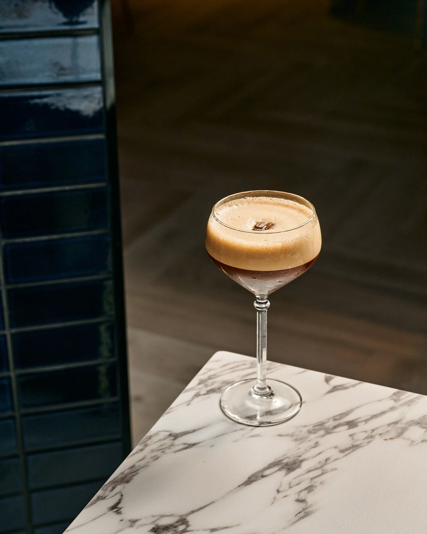 Dark, smooth, and dangerously charming&mdash;our espresso martini knows how to make an entrance.