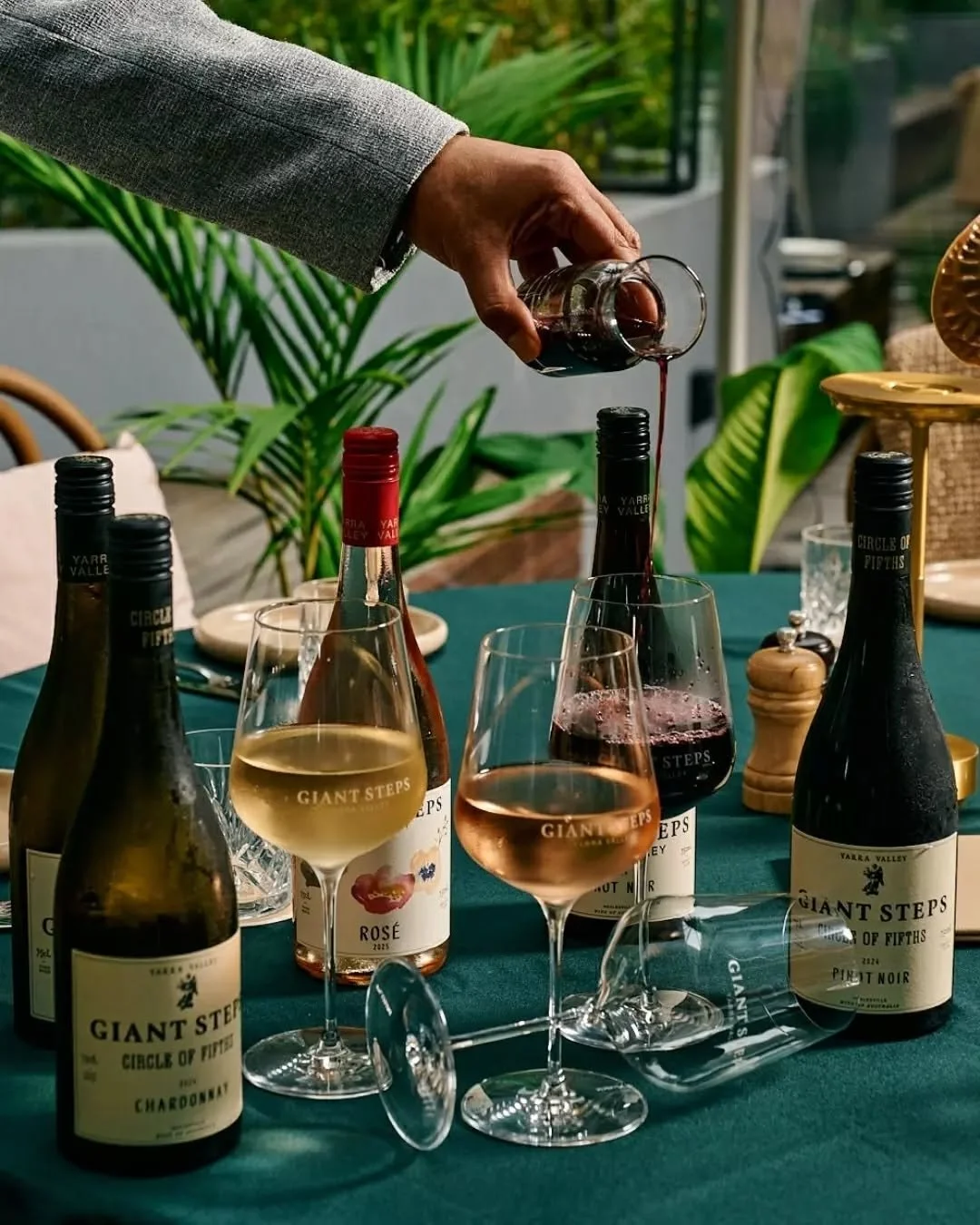 A private conservatory. Circle of Fifths in the glass. A Moonbite or six.

@giantstepswine is the official wine partner of RISING 2026, and all festival long they've been bringing the Yarra Valley into the heart of the city. At Fern's Hidden Winter G