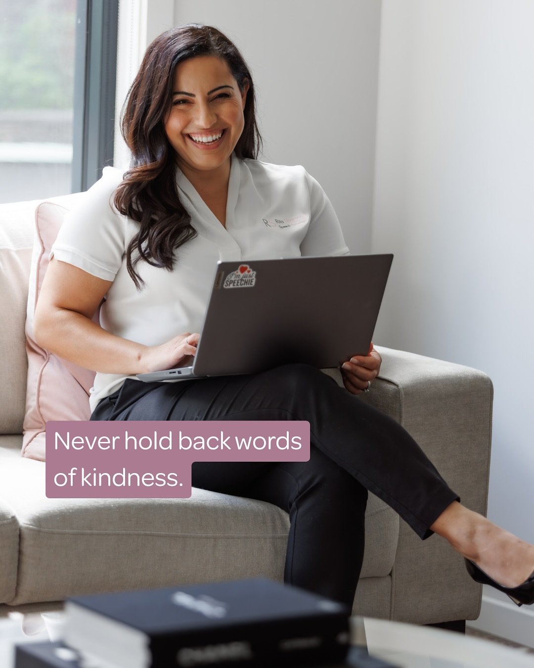 Sometimes the smallest gestures stay with us the longest.

That day reminded me how powerful it can be when we take a moment to see someone, to really acknowledge their kindness, their care, their heart.

You never know how much your words might mean