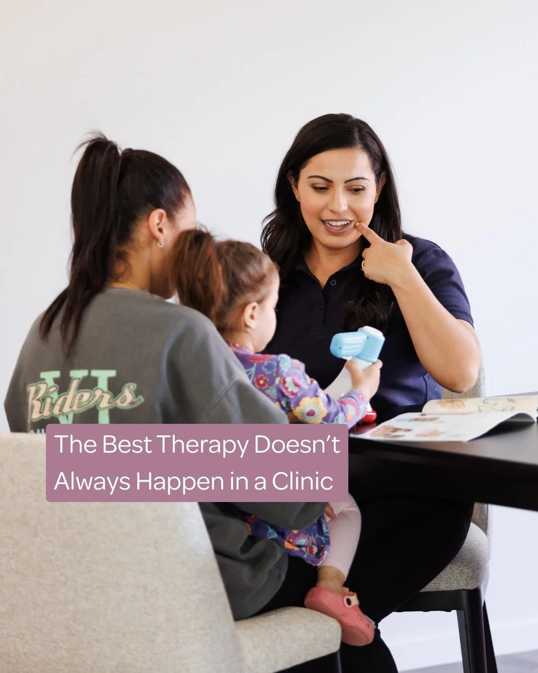 With the next school holidays approaching fast, here&rsquo;s something to keep in mind&hellip;

Some of the most powerful therapy moments don&rsquo;t happen in a clinic at all.
 They happen in caf&eacute;s, parks, libraries, even at the dinner table.