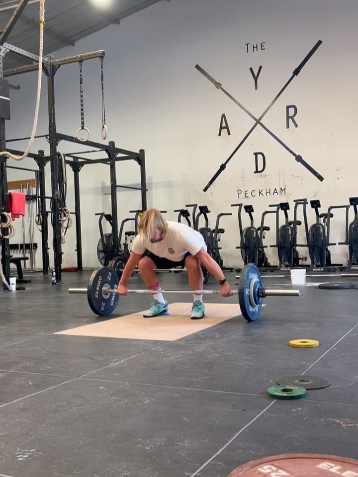 Crawling my way back 74/95 such a fun morning with the crew @theyardpeckham