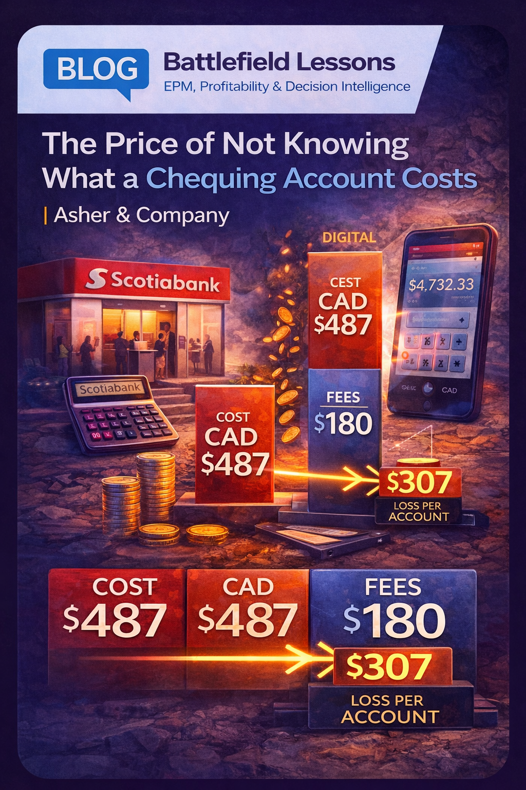 The Price of Not Knowing What a Chequing Account Costs