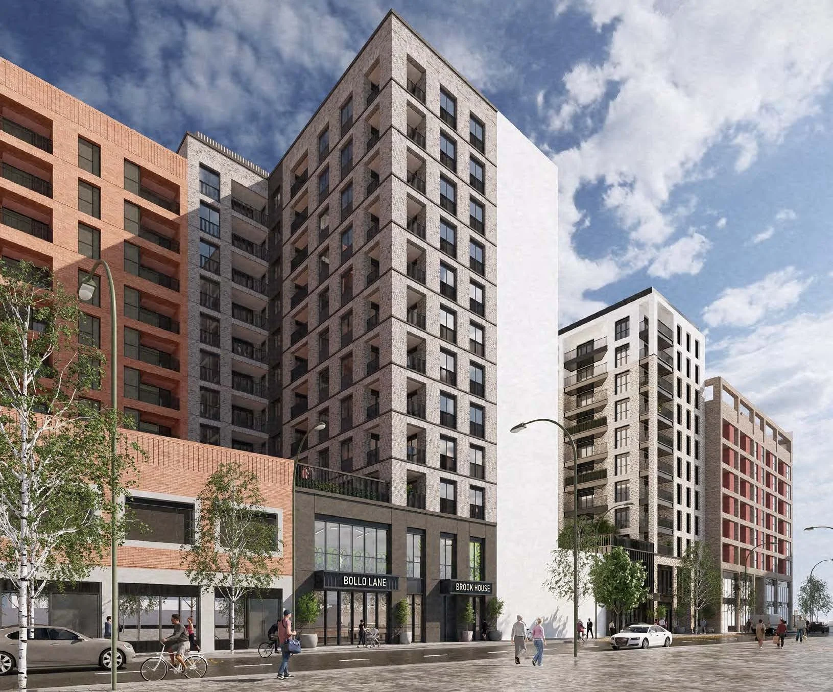 Contemporary residential development