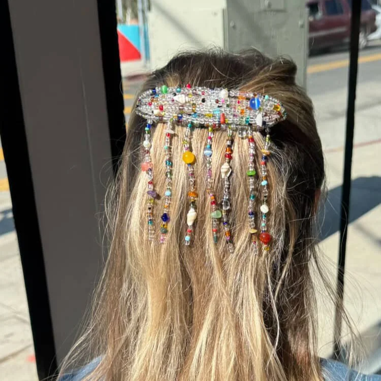 MULTI JELLYFISH BARRETTE