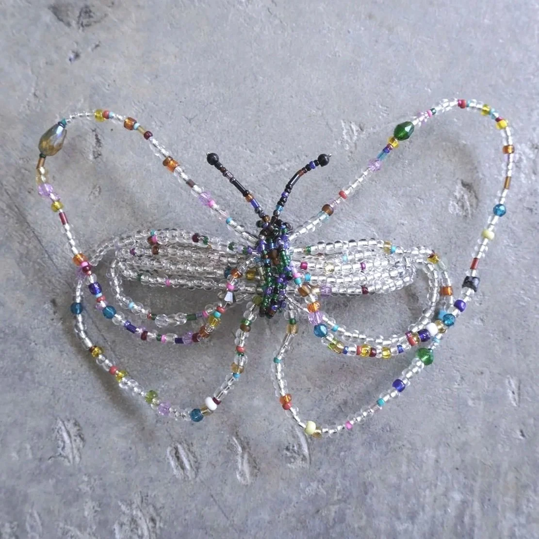 MULTI BUTTERFLY BARRETTE