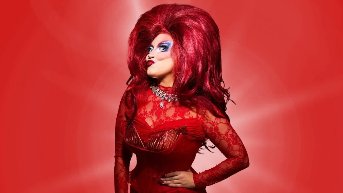 Tash York is Drop Red Gorgeous