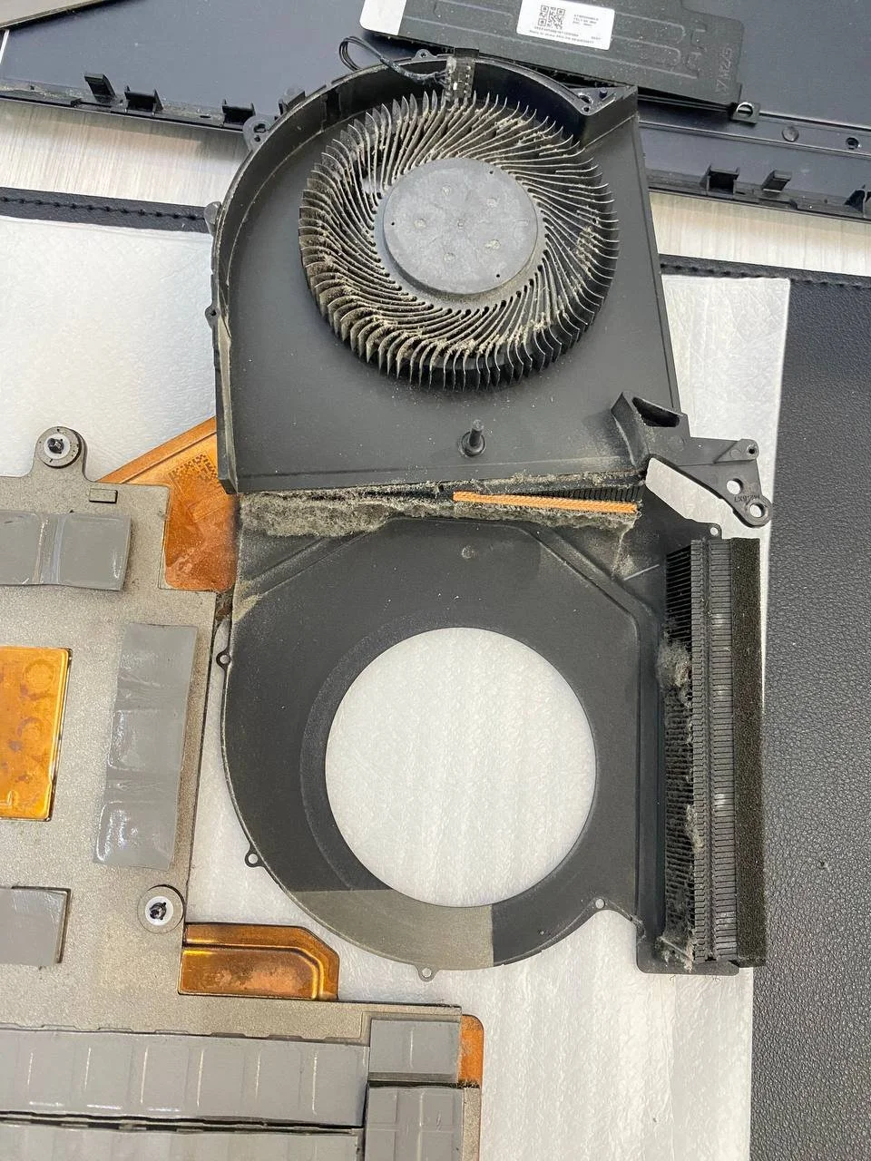 Laptop fan cleaning 2