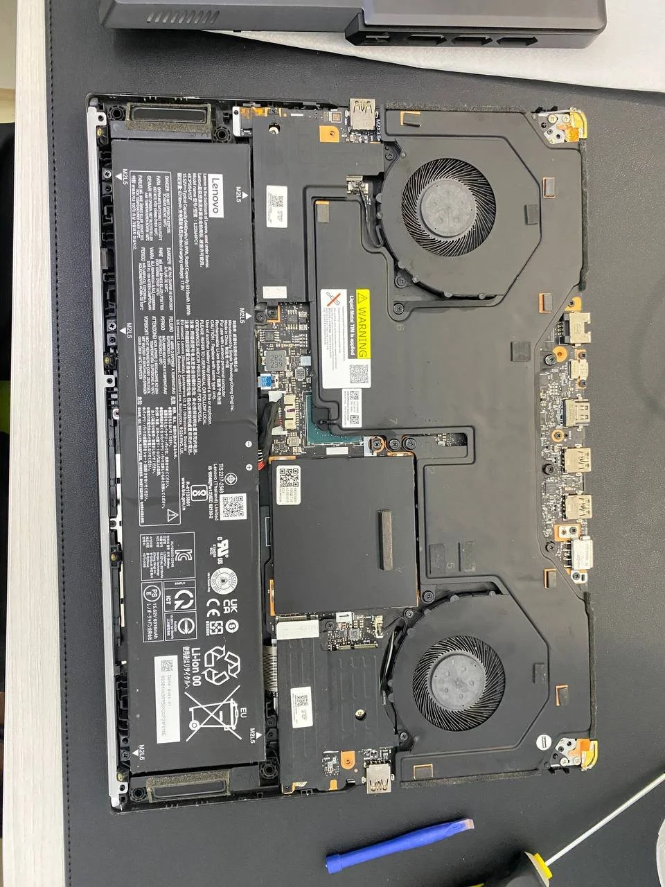 Laptop fan cleaning 1