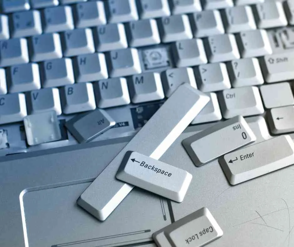 Broken keyboard 1