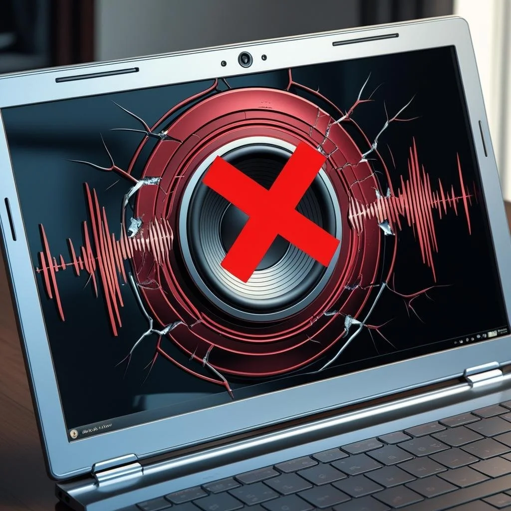 Broken laptop speaker 1