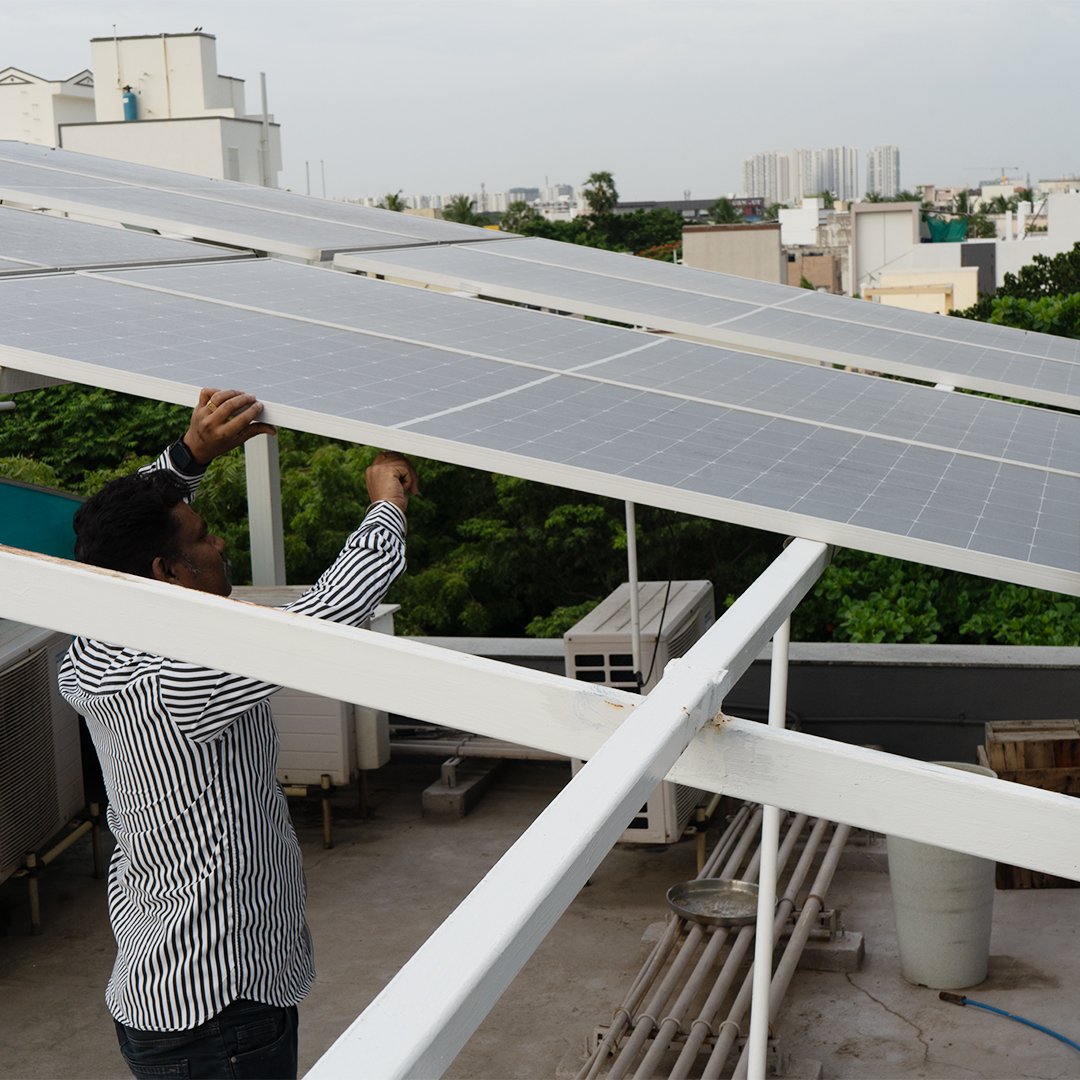 Solar Power Installation
