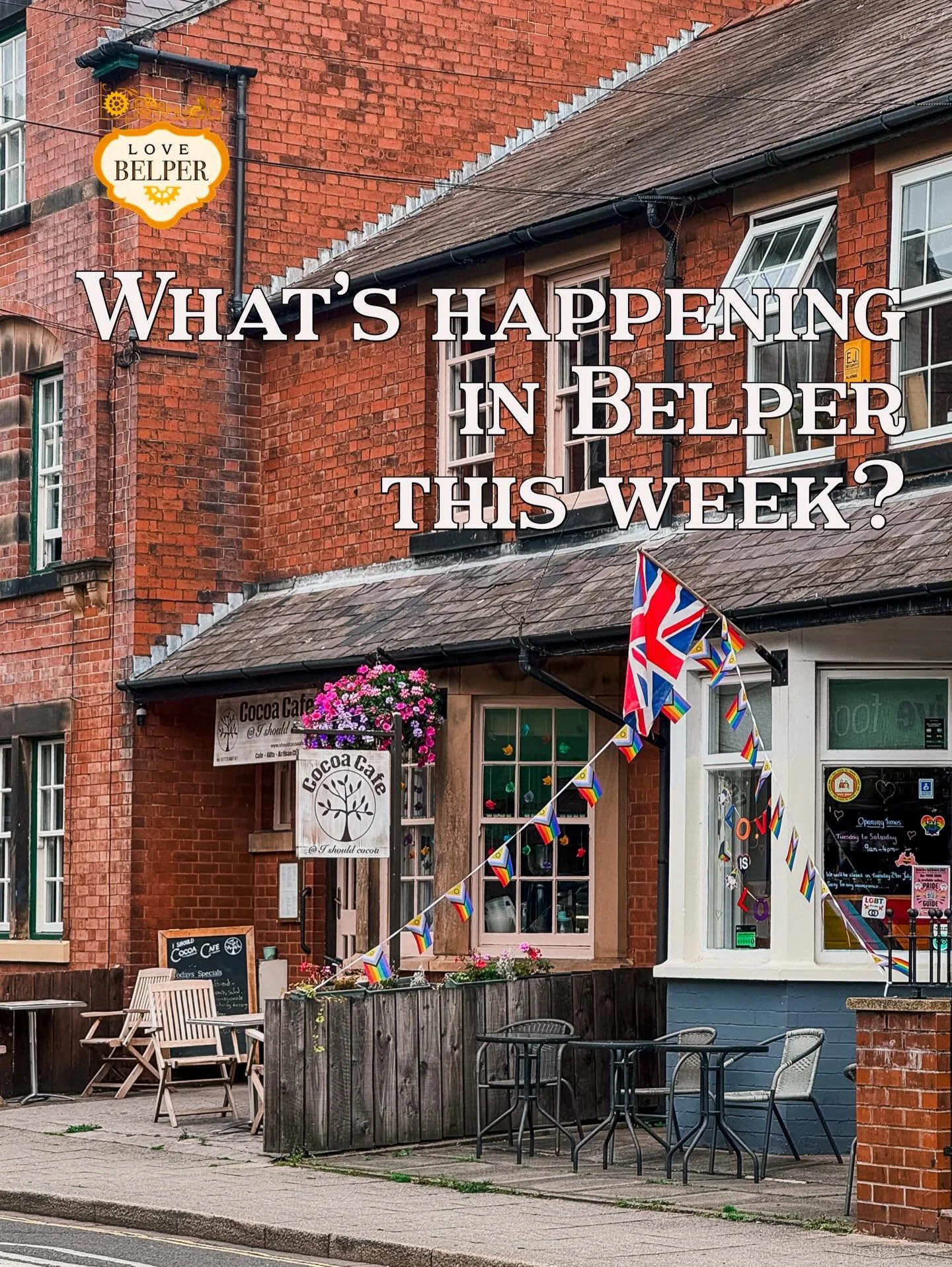 ✨Swipe to see what&rsquo;s happening in Belper this week ✨
🎨 Acrylic pouring workshop at @dollys_interiors_cafe , check out their website to book! 🎨
❤️Valentines Day Gift Fair at the @the1924building ❤️
🐄 The monthly Belper&rsquo;s Farmers Market 