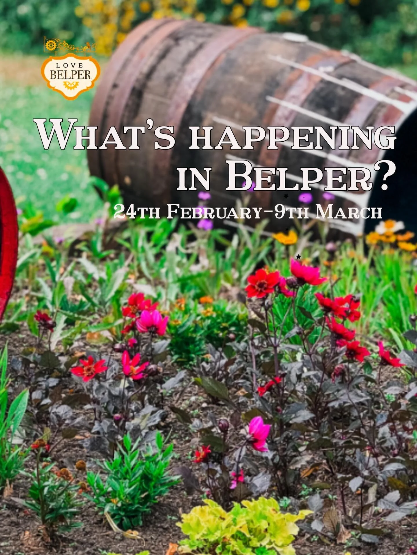 ✨What&rsquo;s happening in Belper? ✨
- @primsisters preloved clothing event, last day is the 4th March for whimsical, stylish clothing at gentle prices ✨👗
- @dormousebelper hosting two fabulous Author events taking place at @weare_reunion 
- @belper