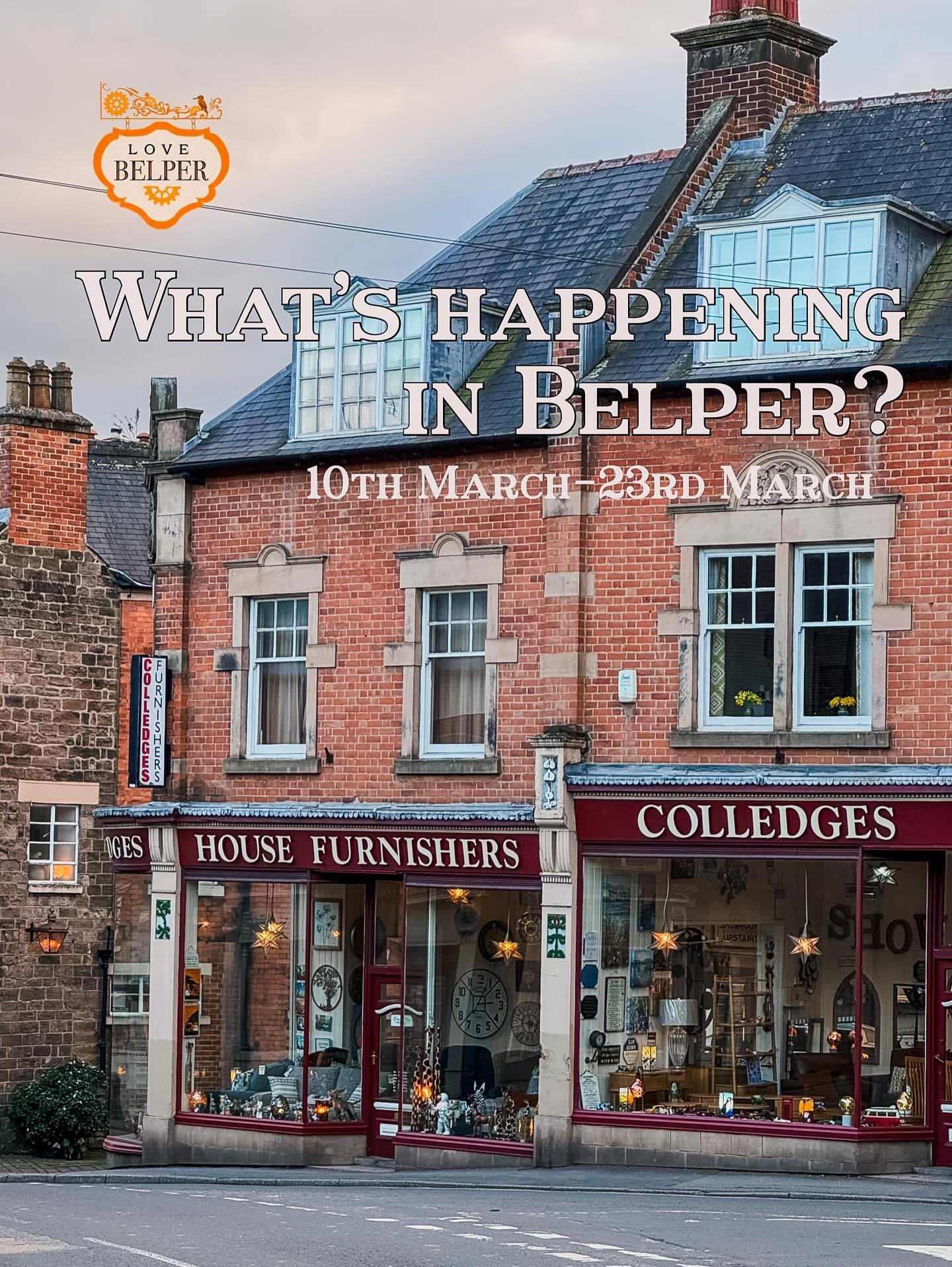 What&rsquo;s happening in Belper? ✨
✨ lots happening tomorrow! Folk musical session at @thedevonshirebelper tomorrow, as well as @dormousebelper author event at @weare_reunion featuring the book &ldquo;Ancient&rdquo;. It&rsquo;s also @belper250 event
