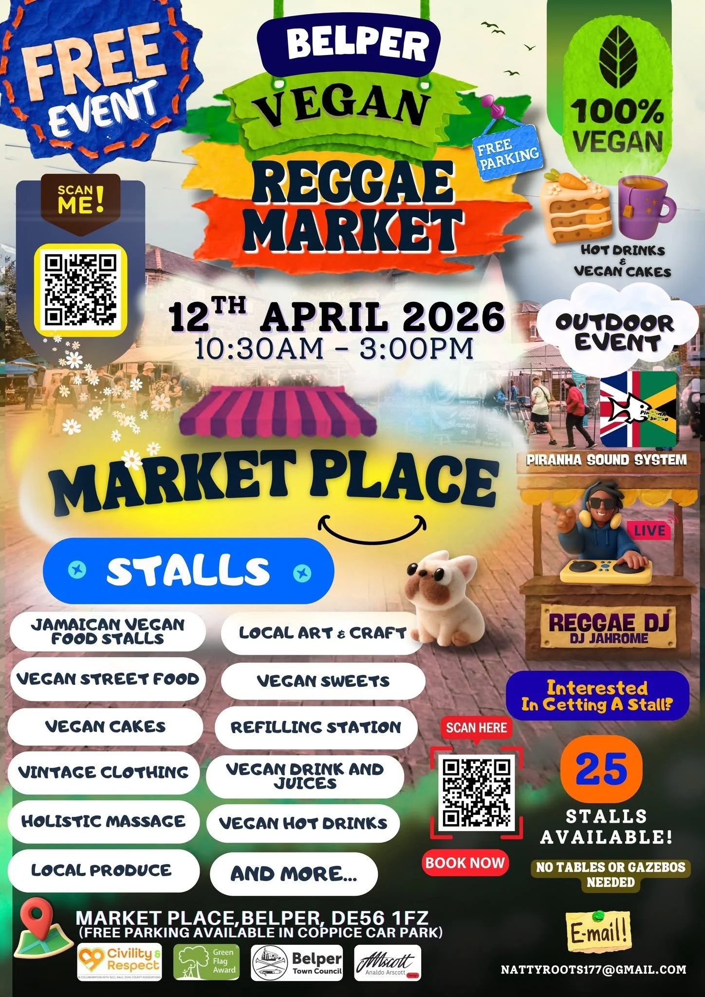 Sunny Sunday Market- Vegan Reggae Market