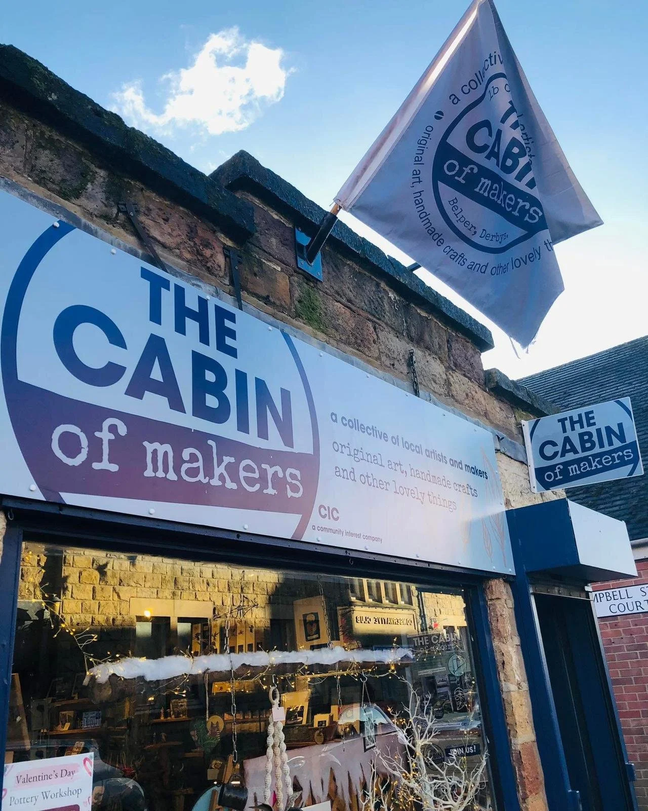 The cabin of makers, Belper, Derbyshire