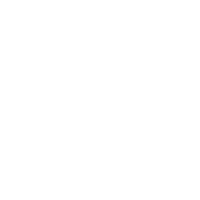 Simple clock icon with a circular outline, hour hand pointing at 4 o'clock and minute hand pointing at 2 minutes past 8, on a black background.
