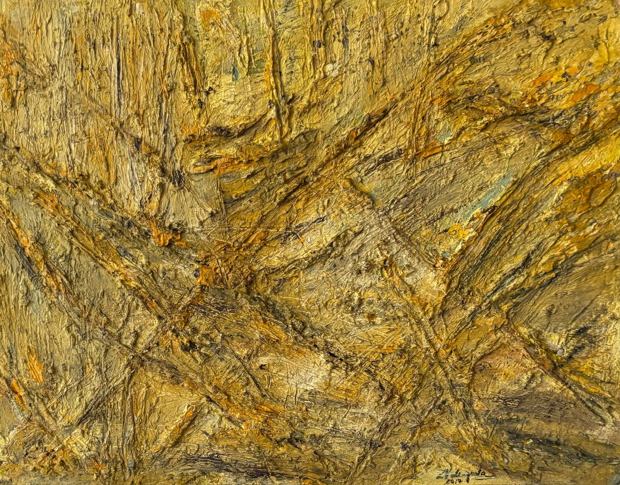 oil on fibre - 35 x 45 cm