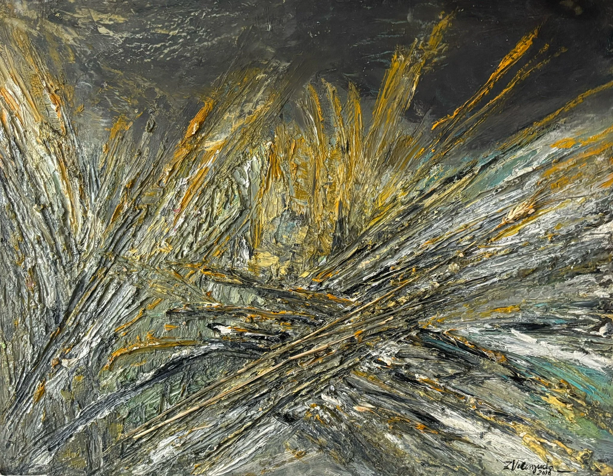 óleo sobre fibra -
35 x 45 cm