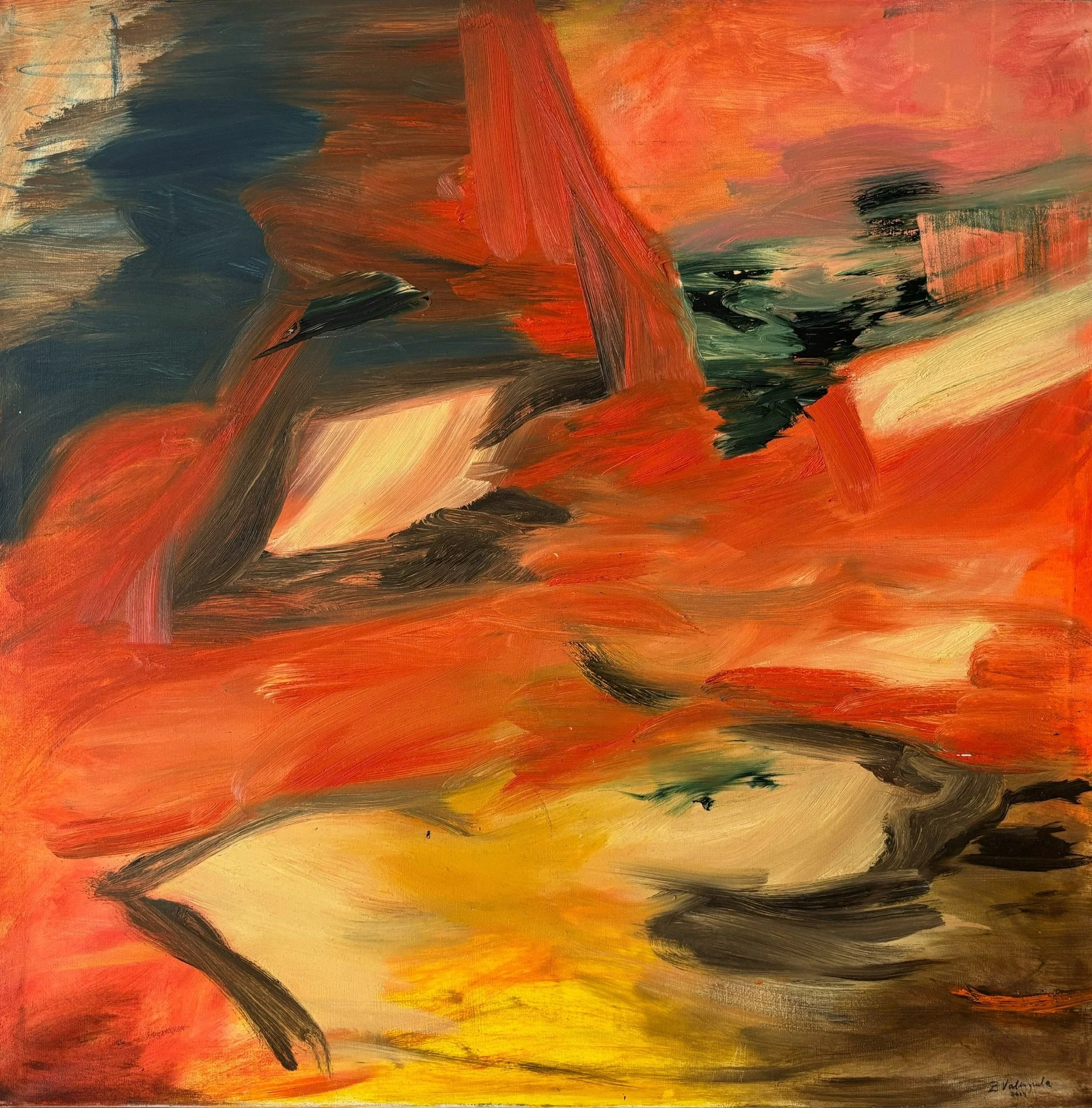 oil on canvas -
100 x 100 cm