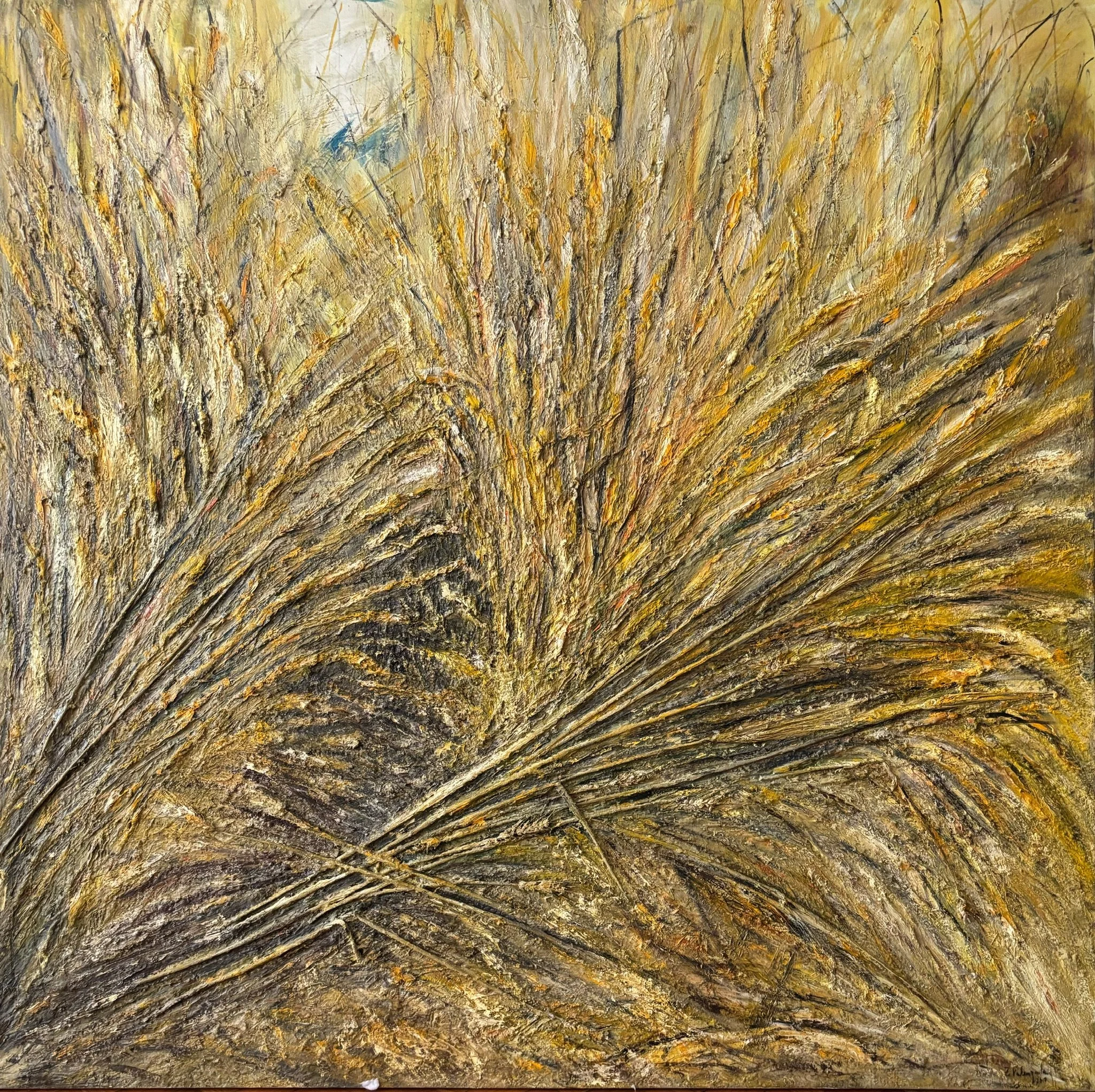 oil on canvas -150 x 150 cm
