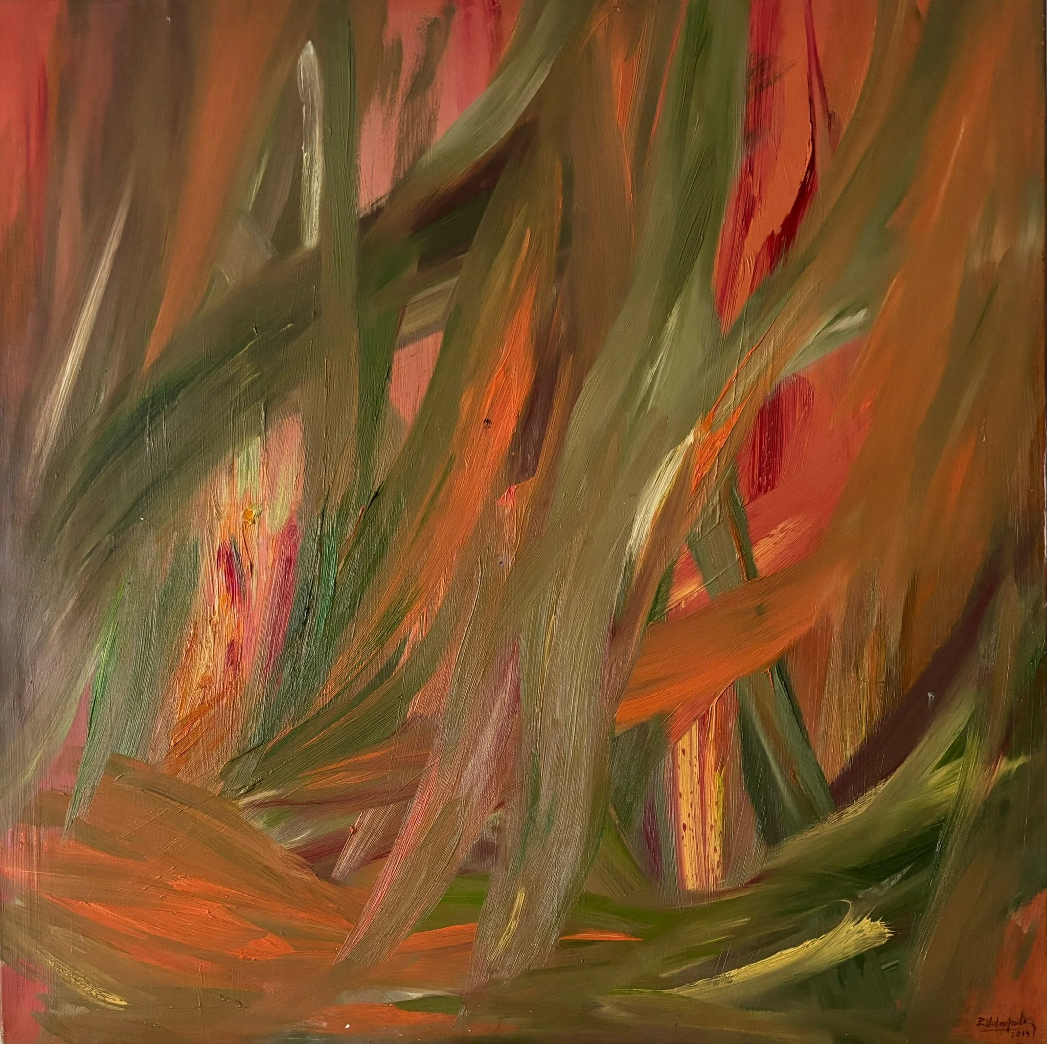 oil on canvas -
100 x 100 cm