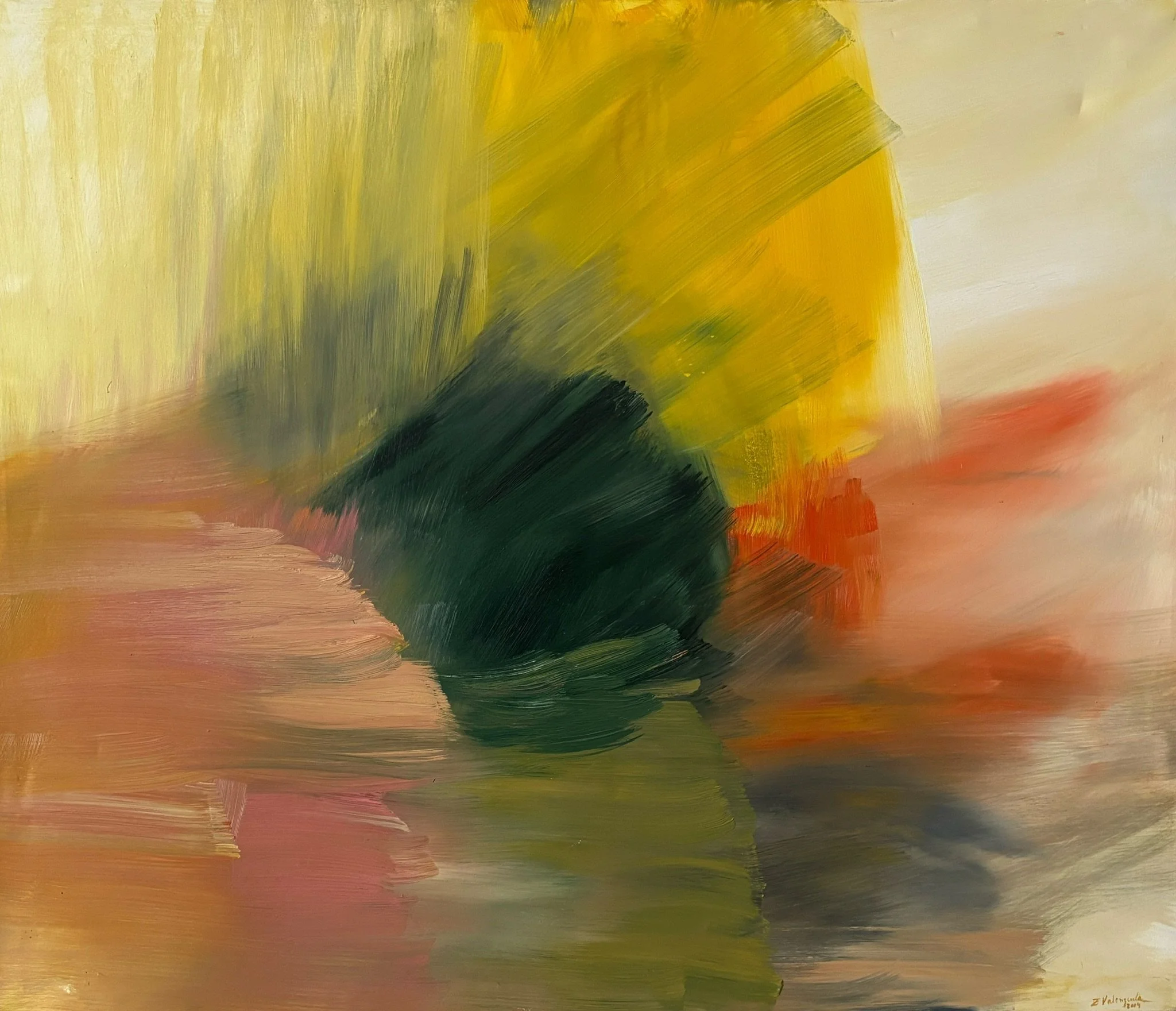oil on canvas - 100 x 120 cm
