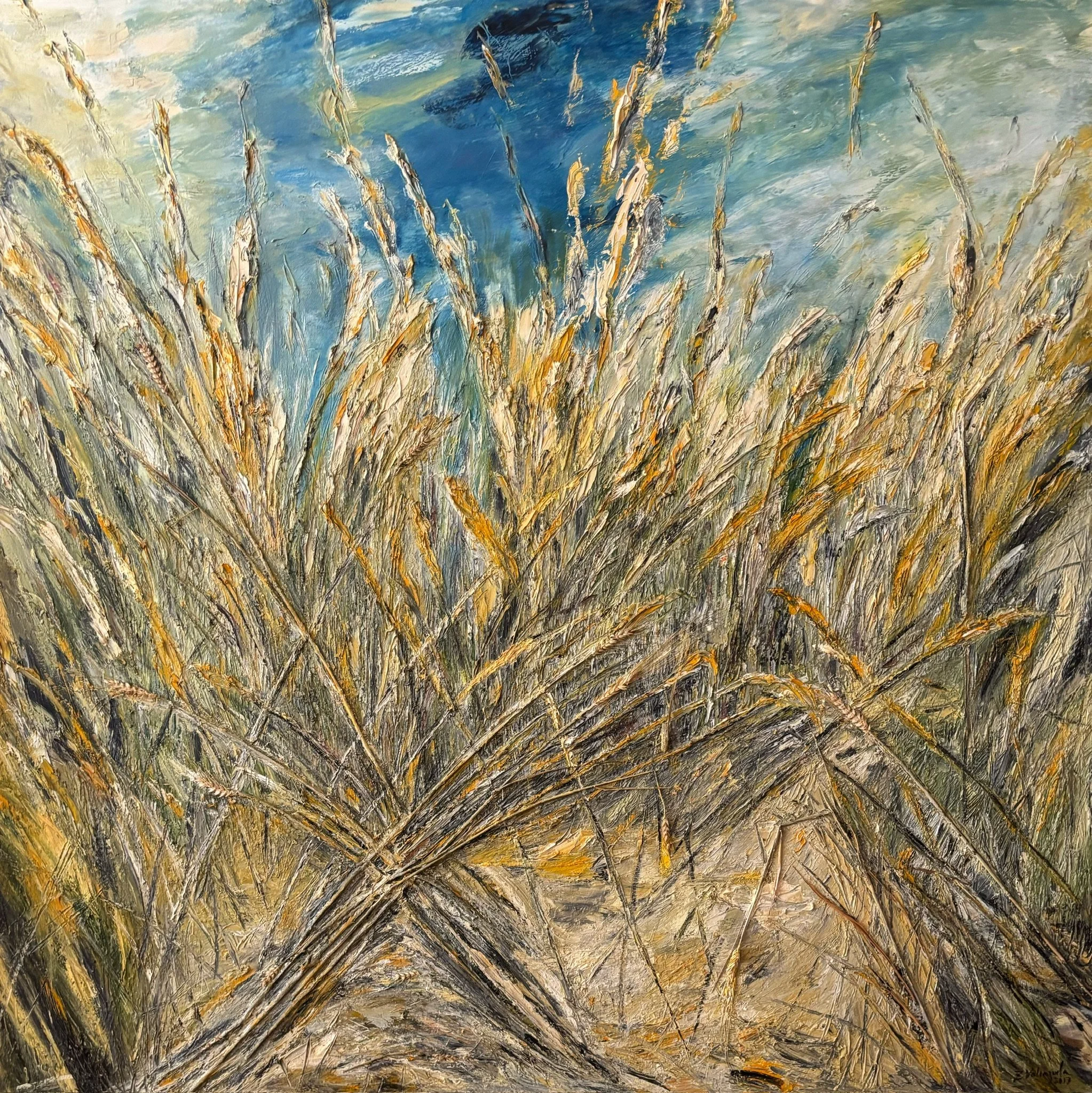oil on canvas - 150 x 150 cm