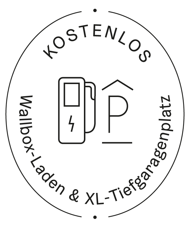 Tiefgaragenparkplatz und E-Ladesäule kostenlos